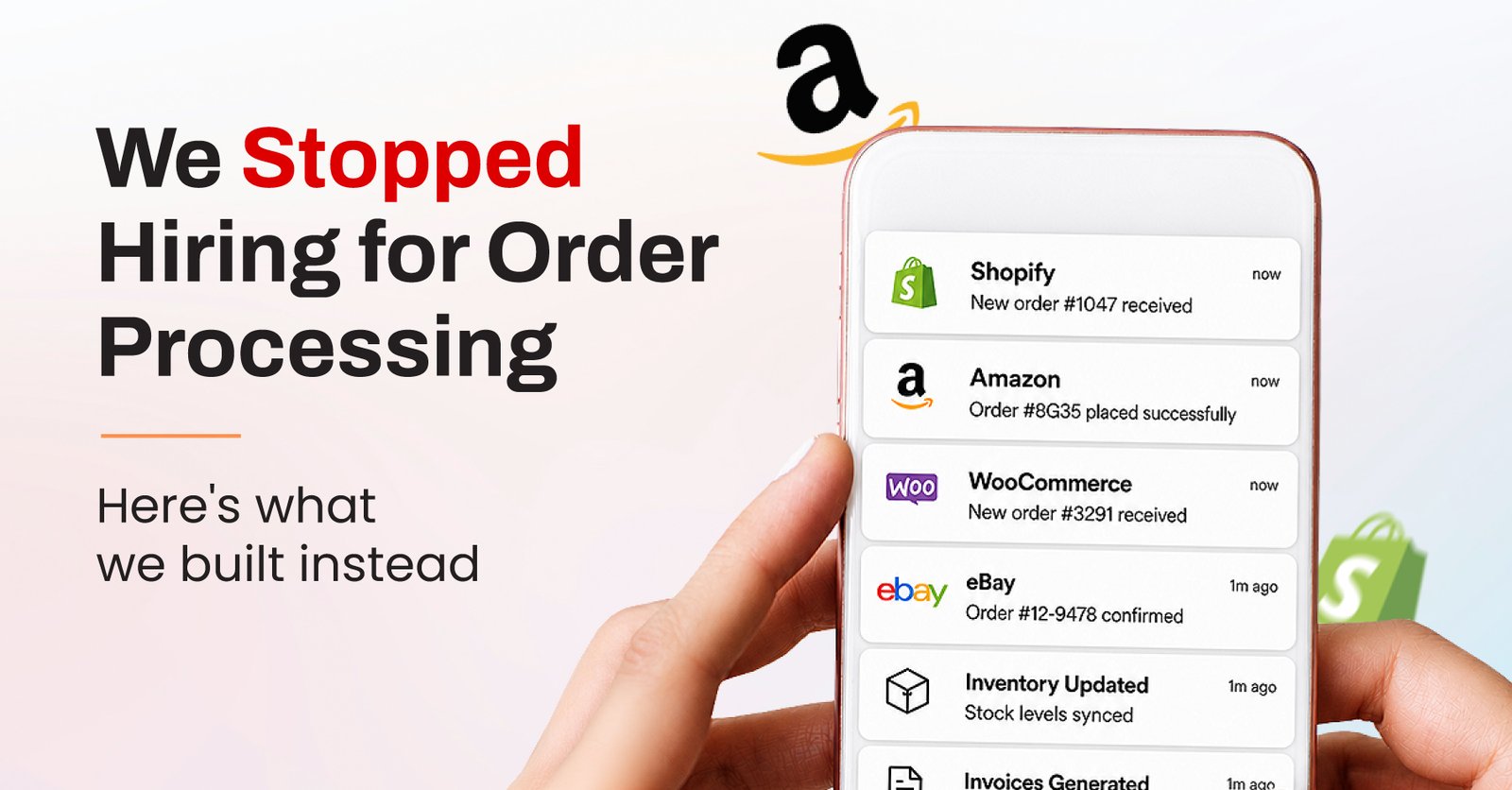 How We Automated Order Processing Across 5 Platforms Without Adding Headcount