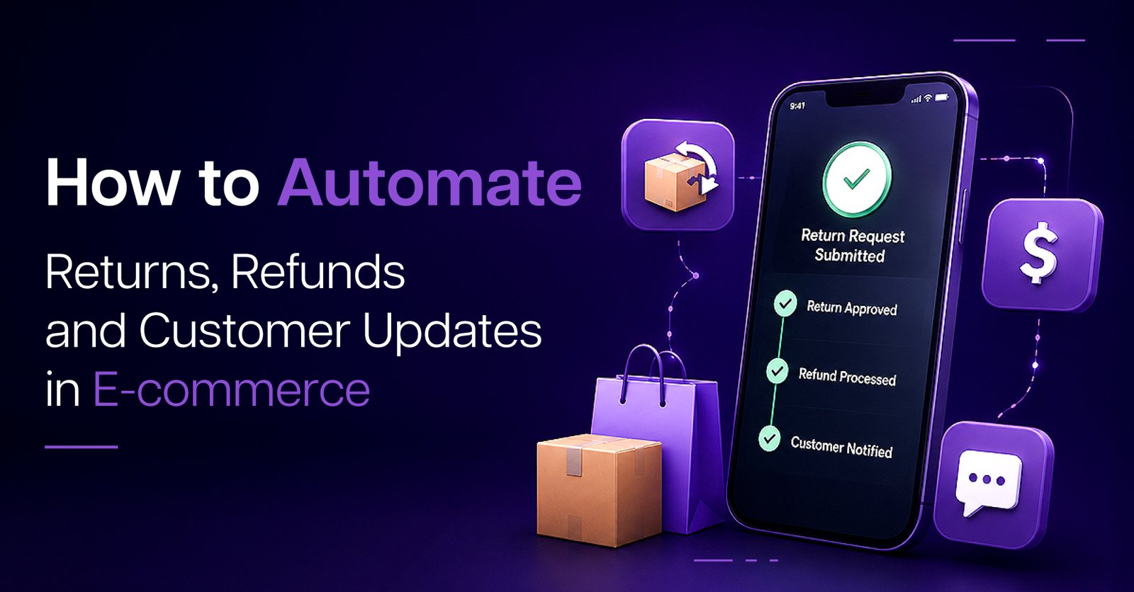 How to Automate Returns, Refunds, and Customer Updates in E-commerce